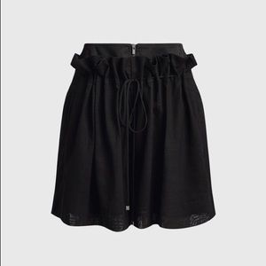 Tibi gauze overlay shorts